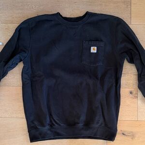 Carhartt Men's Classic Black Crewneck Sweat shirt